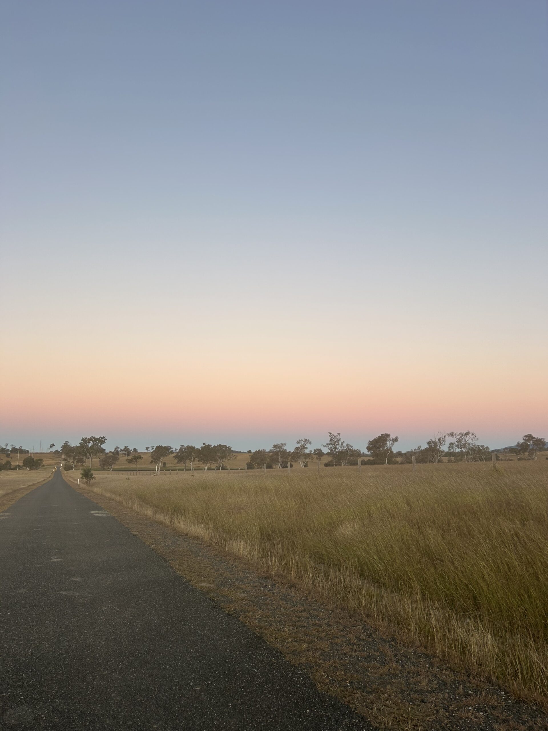 Teebar site in the early morning