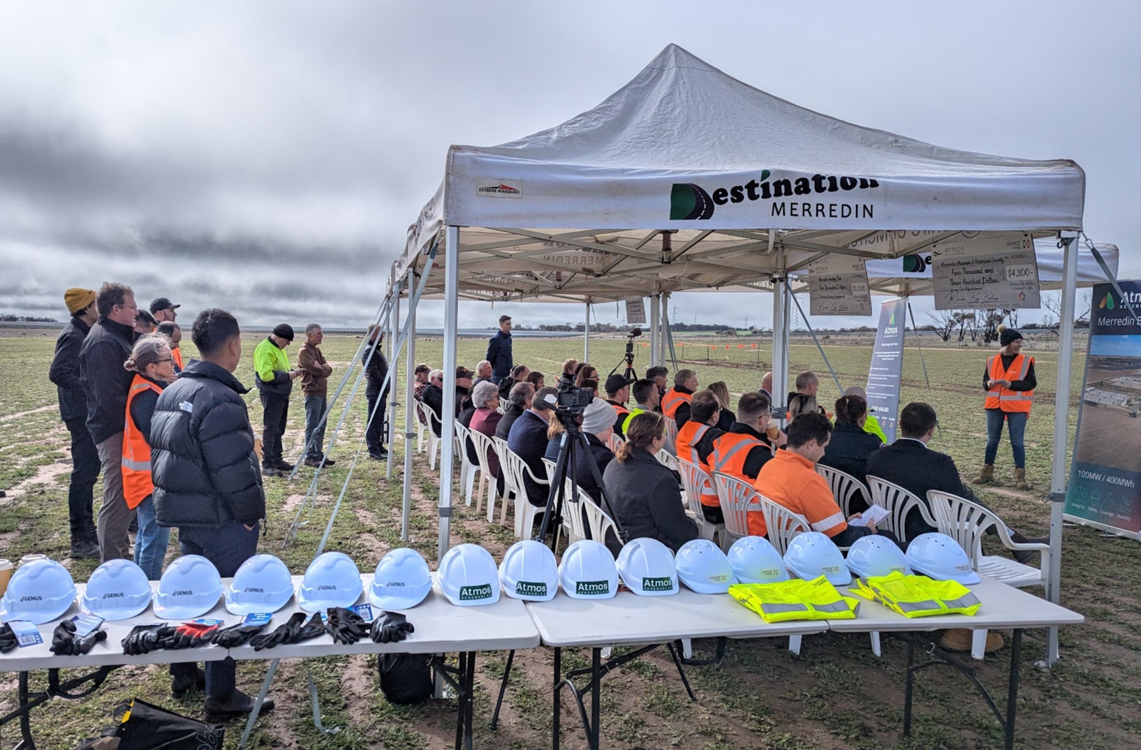 Sod Turning in Merredin on 5th August 2025.